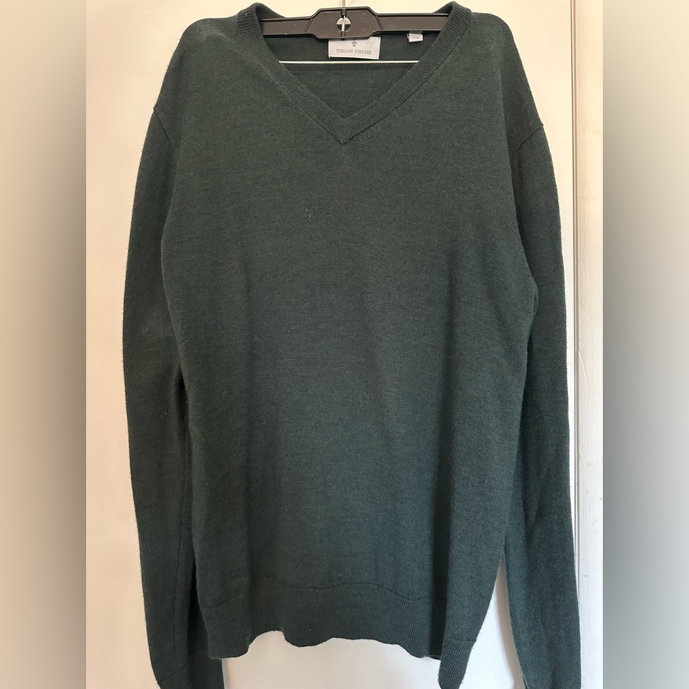 Toscano Firenze Wool men sweater size Medium